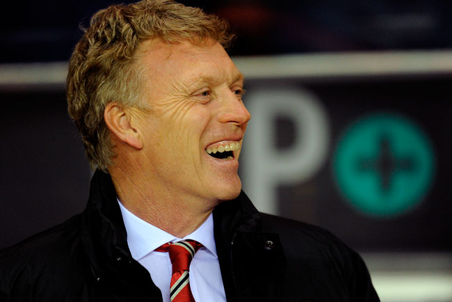 David Moyes laughing