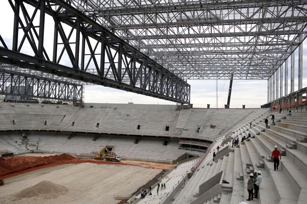 Curitiba stadium delays