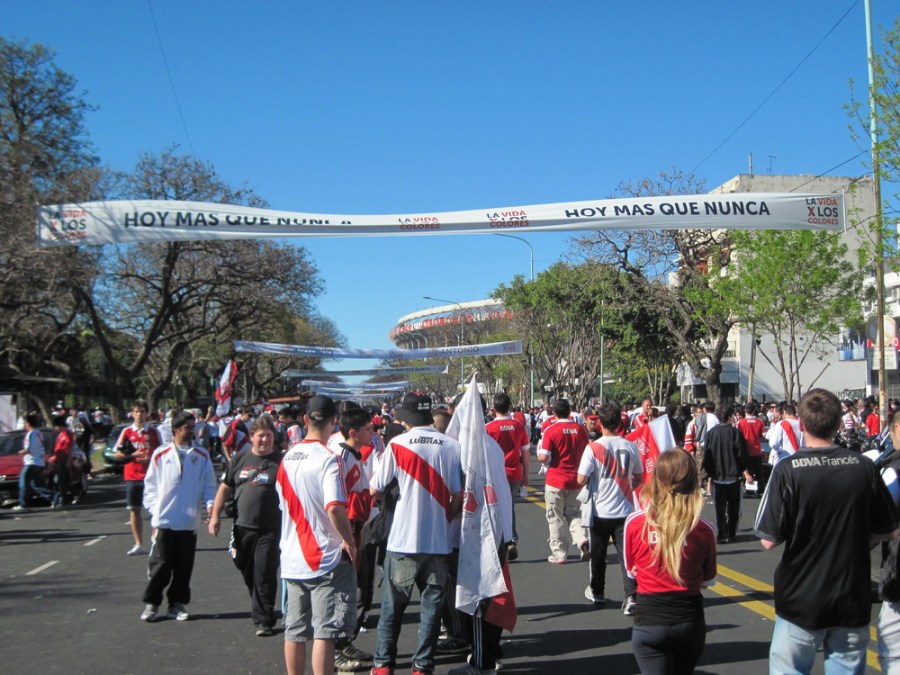 River Plate fans