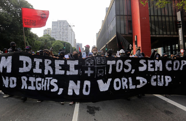 Brazil World Cup protests