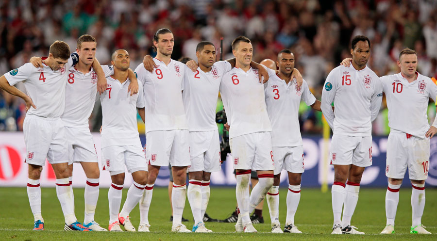 England penalty shootout defeat