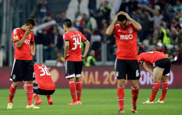 Benfica Europa League defeat