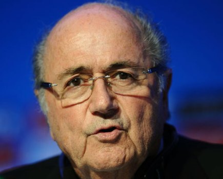 Sepp Blatter gaza palestine
