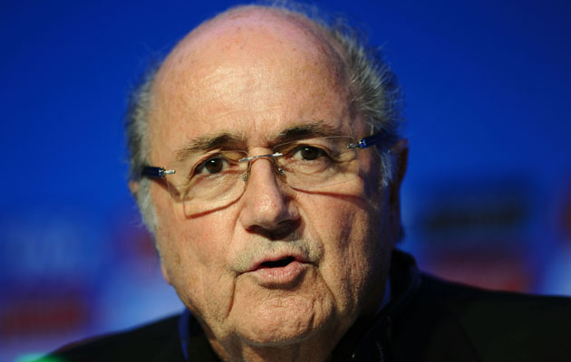 Sepp Blatter gaza palestine
