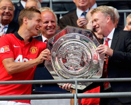 Nemanja Vidic David Moyes