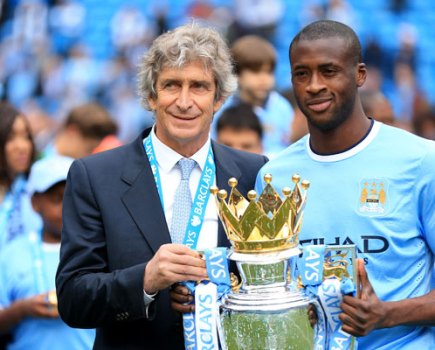 Yaya Toure Manuel Pellegrini
