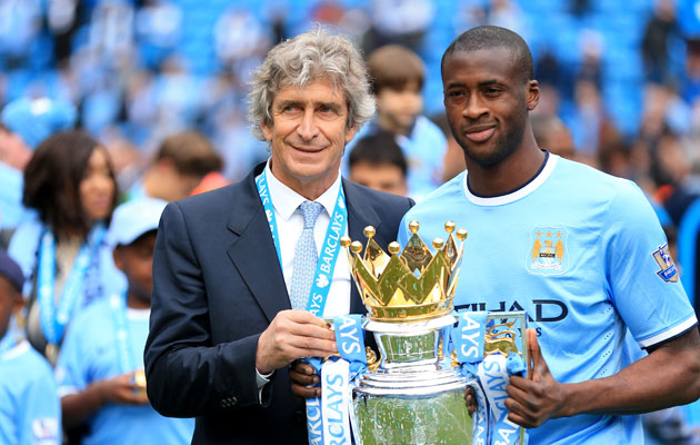 Yaya Toure Manuel Pellegrini