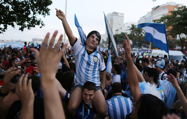 Argentina fans