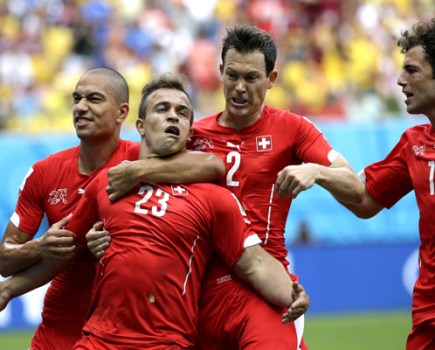 Switzerland's Xherdan Shaqiri