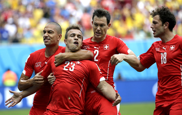 Switzerland's Xherdan Shaqiri