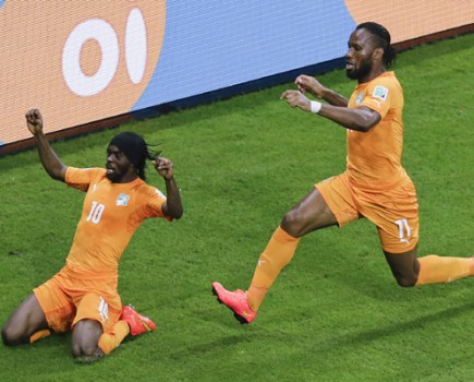 Ivory Coast Japan Gervinho