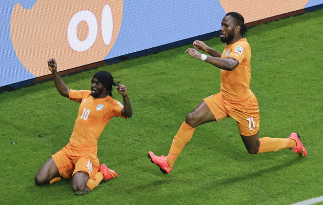 Ivory Coast Japan Gervinho