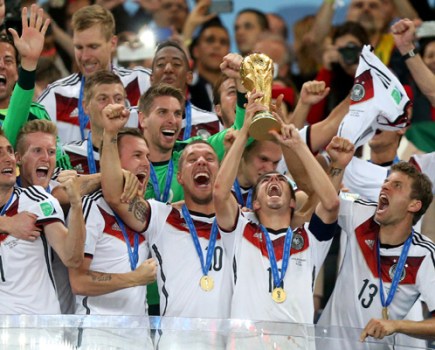 Germany lift the World Cup