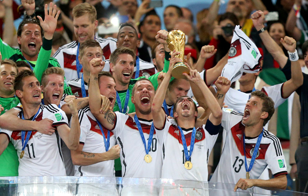 Germany lift the World Cup