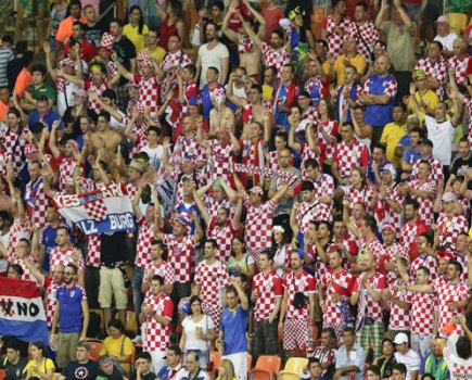 Croatia fans