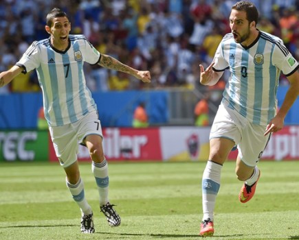 Higuain goal against Belgium