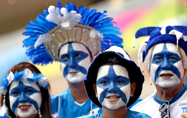 Honduras fans