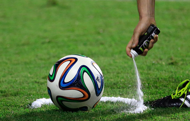 Vanishing spray