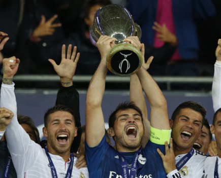 Real Madrid Super Cup win