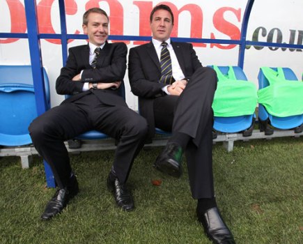 Iain Moody and Malky Mackay