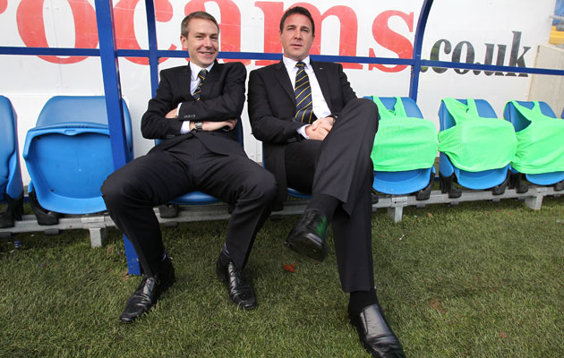 Iain Moody and Malky Mackay