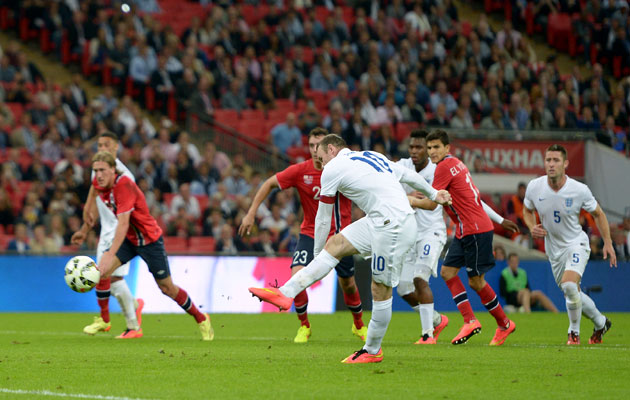 Wayne Rooney England Norway