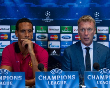 Rio Ferdinand David Moyes