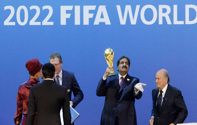 Qatar 2022 World Cup trophy