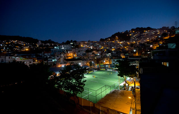 Rio floodlights