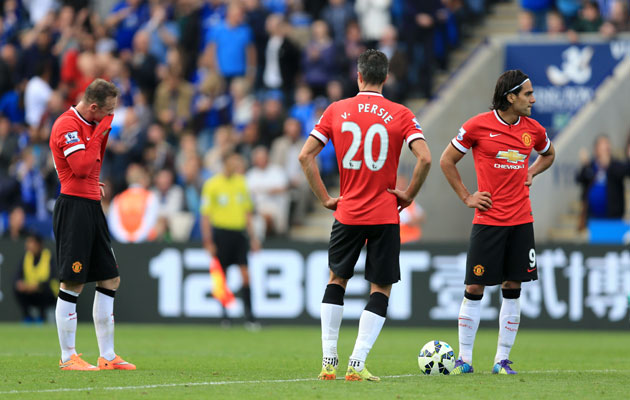 Wayne Rooney, Robin Van Persie, Radamel Falcao