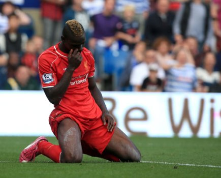 Mario Balotelli miss