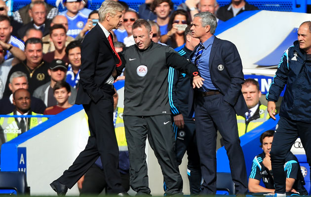 Arsene Wenger Jose Mourinho