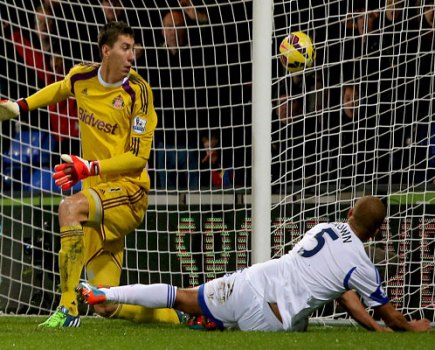 Wes Brown own goal