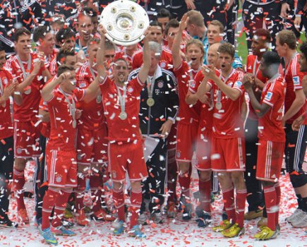 Bayern Munich Bundesliga champions