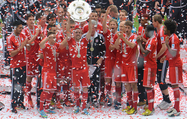 Bayern Munich Bundesliga champions