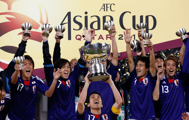 Japan 2011 Asian Cup winners