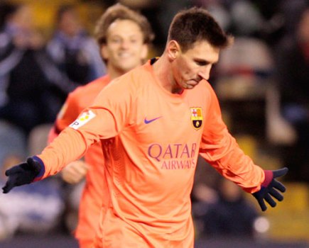 Lionel Messi Deportivo hat-trick
