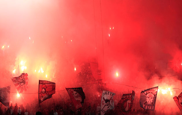 Olympiakos fans