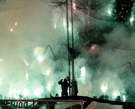 Panathinaikos fans