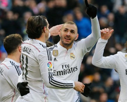 Real Madrid's Karim Benzema