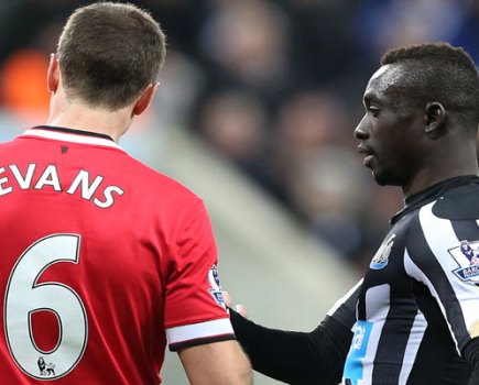 Jonny Evans Papiss Cisse