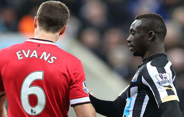 Jonny Evans Papiss Cisse