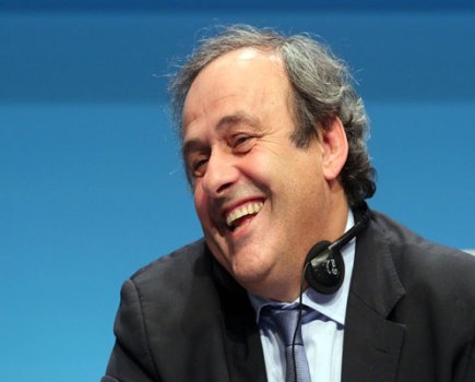 Michel Platini UEFA Congres