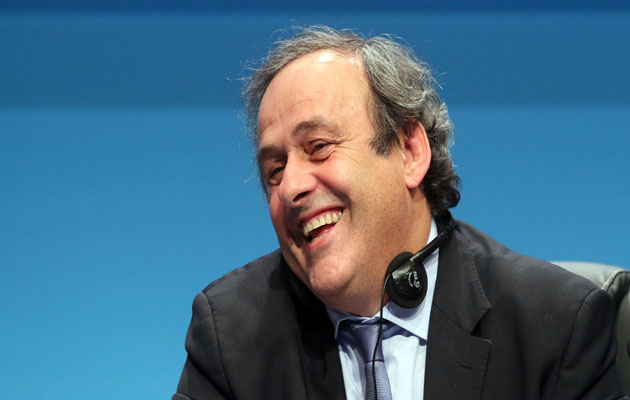 Michel Platini UEFA Congres