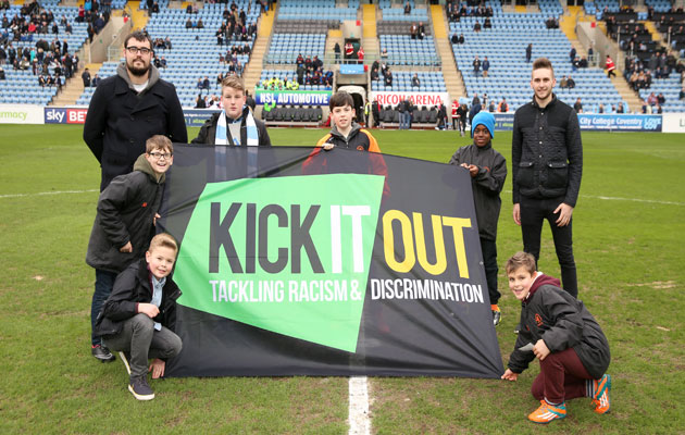 Kick it out banner