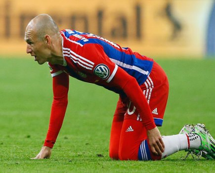 Arjen Robben injury