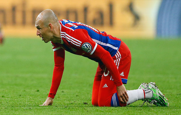 Arjen Robben injury