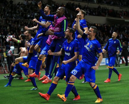 Juventus celebrate