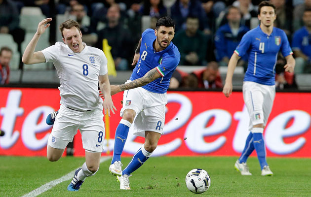 Phil Jones England Italy