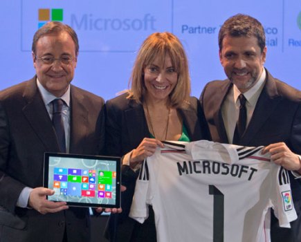 Real Madrid Microsoft